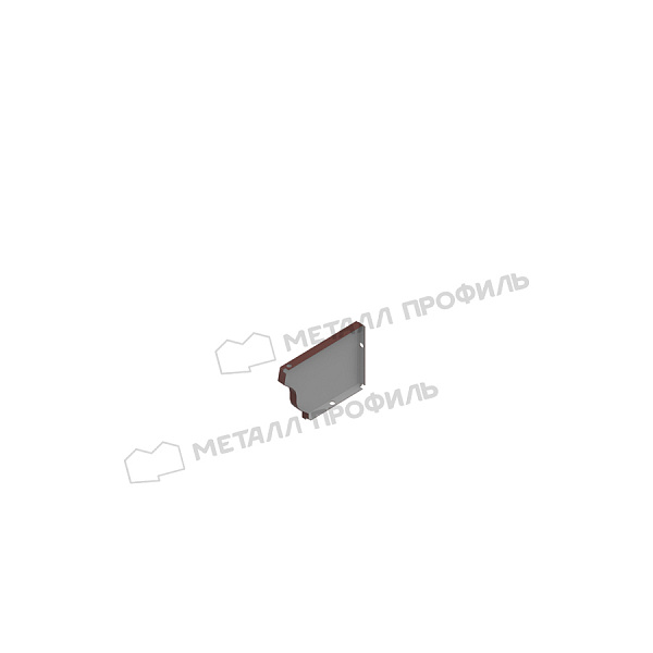 Заглушка желоба 120х86 левая (ПЭ-01-RR32-0.5) продажа в Горно-Алтайске, по стоимости 95 ₽.